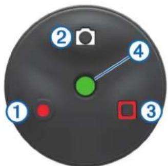 GARMIN VIRB Remote - Instructions de la télécommande VIRB™ - 1