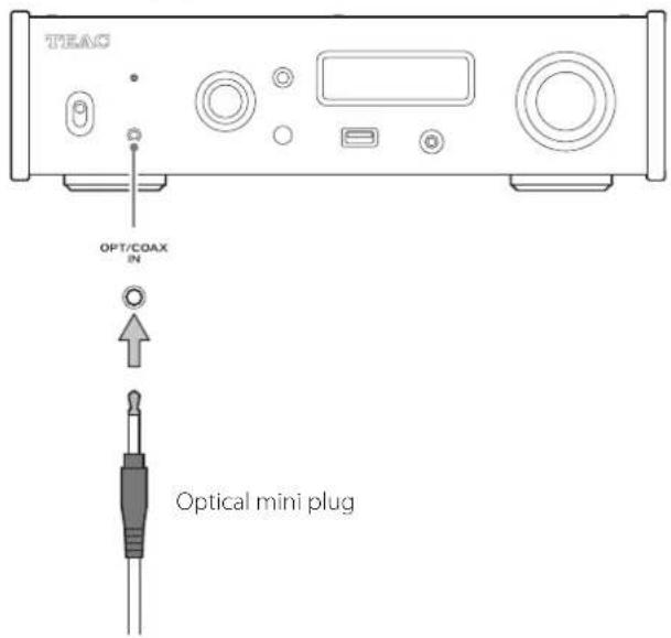 TEAC NT505 - Optical (OPT) connection - 1
