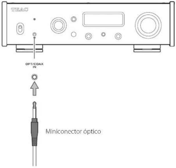 TEAC UD505 - Entrada de audio digital (OPT/COAX IN) - 1