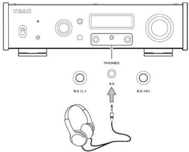 TEAC UD505 - 4.4mm 5-pole stereo plug - 1