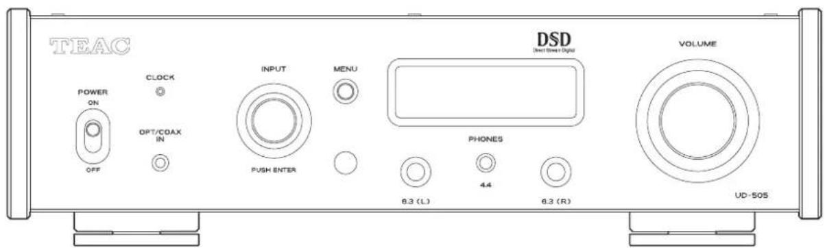 TEAC UD505 - USB DAC/Headphone Amplifier - 1
