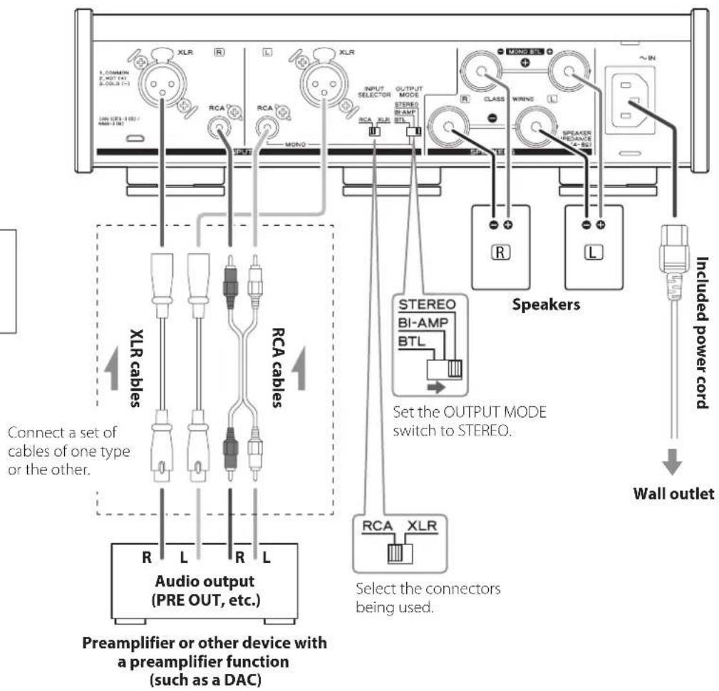 TEAC AP505 - XLR pin assignment - 1