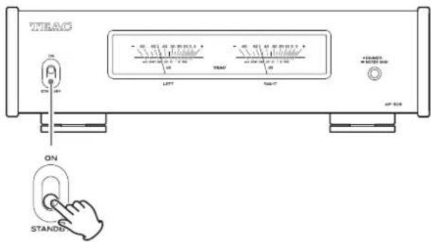 TEAC AP505 - Turning the power off - 1