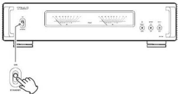 TEAC AP701 - Mise sous tension - 1
