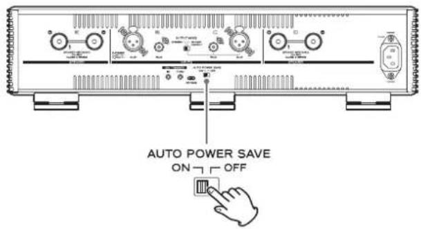 TEAC AP701 - Fonction d'économie automatique d'énergie - 1