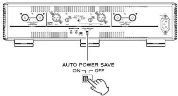 TEAC AP701 - Función de ahorro de energía automático - 1