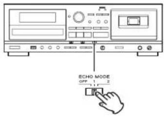 TEAC AD850 - Echo mode - 1