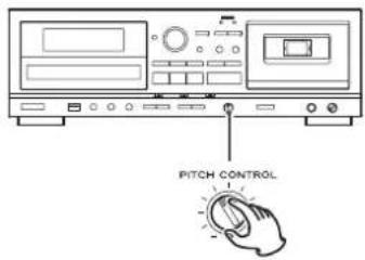 TEAC AD850 - Pitch control - 1