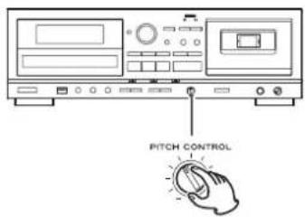 TEAC AD850 - Control de velocidad (PITCH CONTROL) - 1