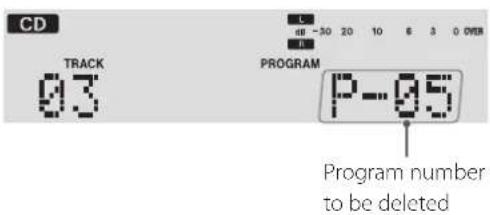 TEAC AD850 - Deleting tracks/files from the program - 2