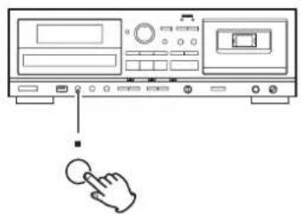 TEAC AD850 - Arrêt de la lecture - 1