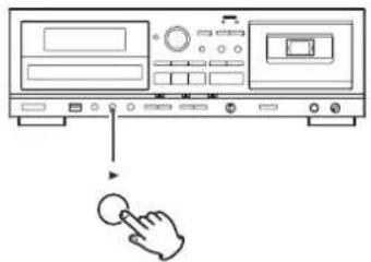 TEAC AD850 - Press the USB Play (▶) button to start playback. - 1