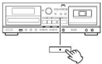 TEAC AD850 - Parar la reproducción - 1