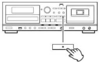 TEAC AD850 - Poner en pausa la reproducción temporalmente - 1