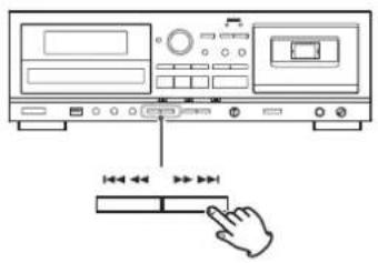 TEAC AD850 - Skipping to an earlier or later file - 1