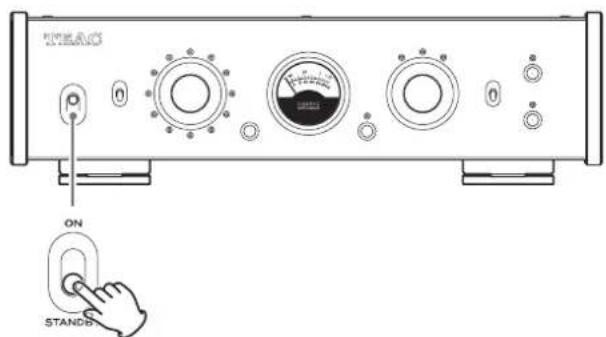 TEAC PE505 - Mise de I'unité en veille - 1