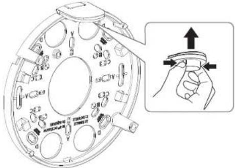 Hanwha XNDC7083RV - Installation du tuyau utilisé - 2