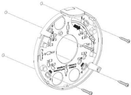 Hanwha XNDC7083RV - [Installation directe sur mur/plafond] - 2