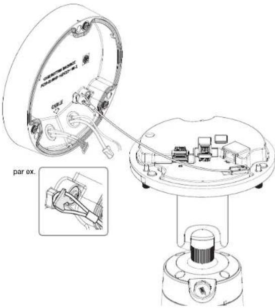 Hanwha XNDC7083RV - Installation du corps de l'appareil - 1