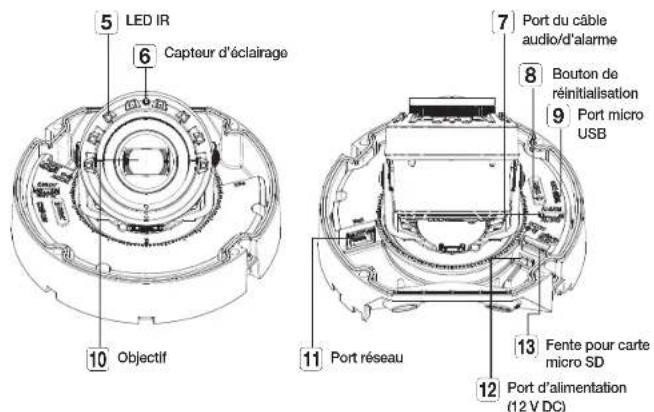 Hanwha XNDC7083RV - Accessions en OPTION pour l'installation - 5
