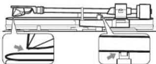 TEAC TN5BB - Vérification de la hauteur du lève-bras - 2