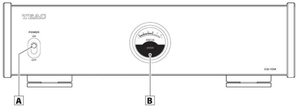 TEAC CG10M - Sfor alla andra anslutningar innan du slr pa enheten. - 1