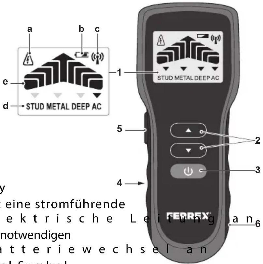 Ferrex GTMM13 - TEILE + BEDIENELEMENTE - 1