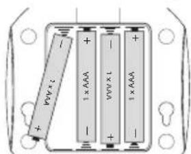 TOPCOM KS4248 - Installera batterier i babyenheten - 4