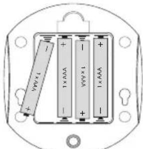TOPCOM KS4248 - Batterijen in de zenderplaatsen - 4