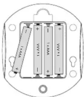 TOPCOM KS4249 - Wkładanie baterii do jednostki dziecka - 3
