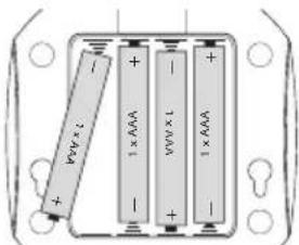 TOPCOM KS4249 - Installera batterier i babyenheten - 3