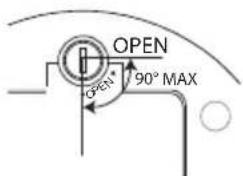 TOPCOM KS4249 - Installing batteries in the baby unit (KS-4248) - 1