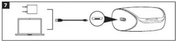 CALIBER TWS100A - Ricaricare la Custodia (Fig. 7) - 1