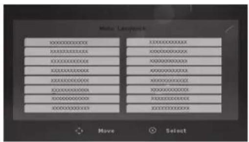 LG DM2520 - Paramètres de langue initiaux pour l'affichage à l'écran - en option - 1