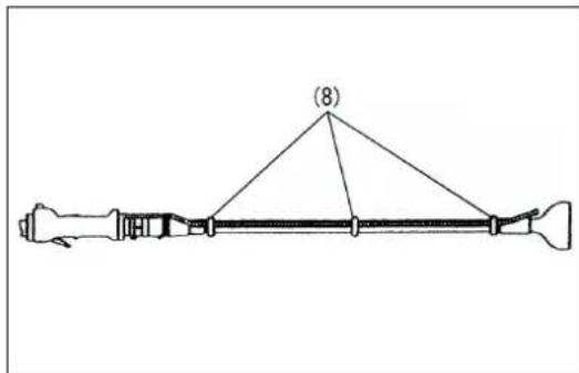 MAKITA EBH341R - Reglage du cable de commande - 2