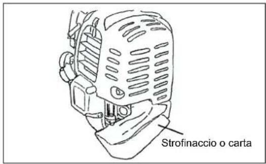 MAKITA EBH341R - SOSTITUZIONE DELL'OLIO MOTORE - 3