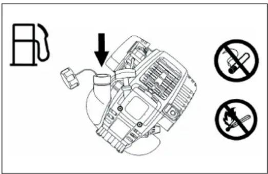 MAKITA EBH341R - Renouvellement du carburant - 4