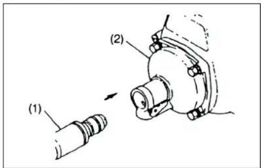 MAKITA EBH341R - ENSAMBLAJE DEL MOTOR Y DEL EJE CONDUCTOR - 4