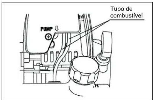 MAKITA EBH341R - TROCA DO TUBO DE COMBUSTIVEL CUIDADO: PRODutos INFLAMÁVEIS ESTRITAMENTE PROIBIDOS - 1