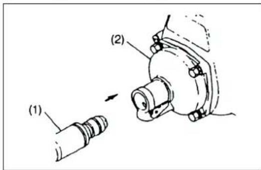 MAKITA EBH341R - Montage moteur et ARBRE d'entrainement - 4