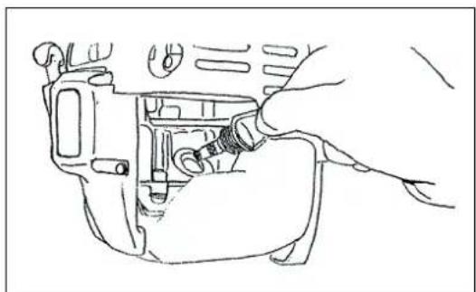 MAKITA EBH341R - NOTA 1: sostituzione dell'olio nell "indicatore di livello d'olio" - 4