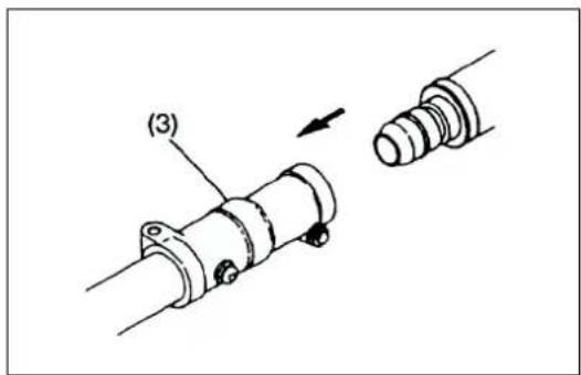 MAKITA EBH341R - Verbinden van de flexibele pijp met motor en pijphuishoulder - 5