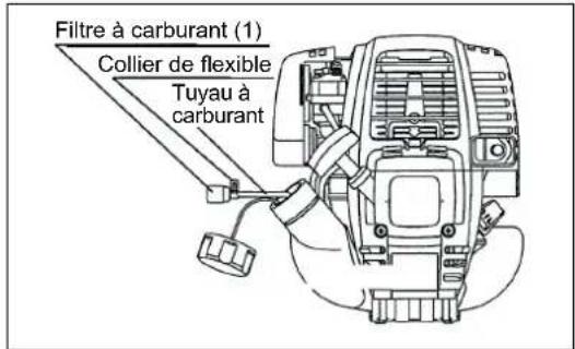 MAKITA EBH341R - Tête d'aspiration dans le réservoir de carburant - 1