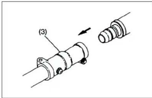 MAKITA EBH341R - Montage moteur et ARBRE d'entrainement - 5