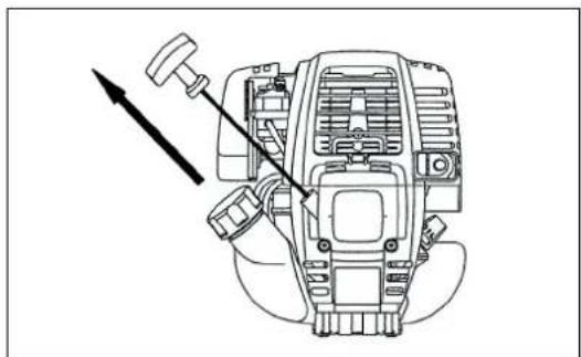 MAKITA EBH341R - A: Arranque en frio - 4