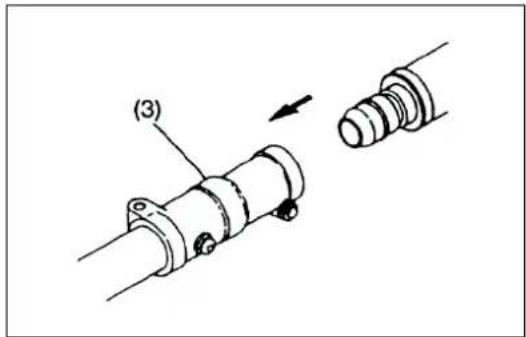 MAKITA EBH341R - ENSAMBLAJE DEL MOTOR Y DEL EJE CONDUCTOR - 5
