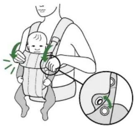 BabyBjörn Harmony - SADAN BÄERER DU DIT BARN MED ANSIGTET VENDT UDAD - 1