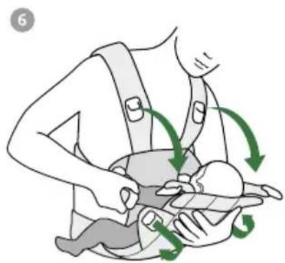 BabyBjörn Harmony - LAPSE VÄLJAVÖTMISEKS POÖRAKE KÖIGEPEALT SELG ENDA ETTE - 6
