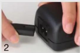 Q-See QT5516 - STEP 1 Turning on the DVR 1^re ÉTAPE Mise sous tension du DVR - 1