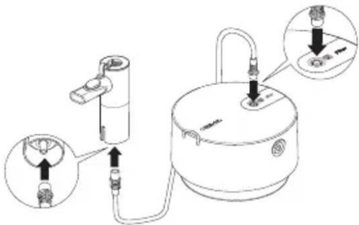 OMRON X105 Advanced - Utilisation du masque pour enfant et de l'adaptateur - 2